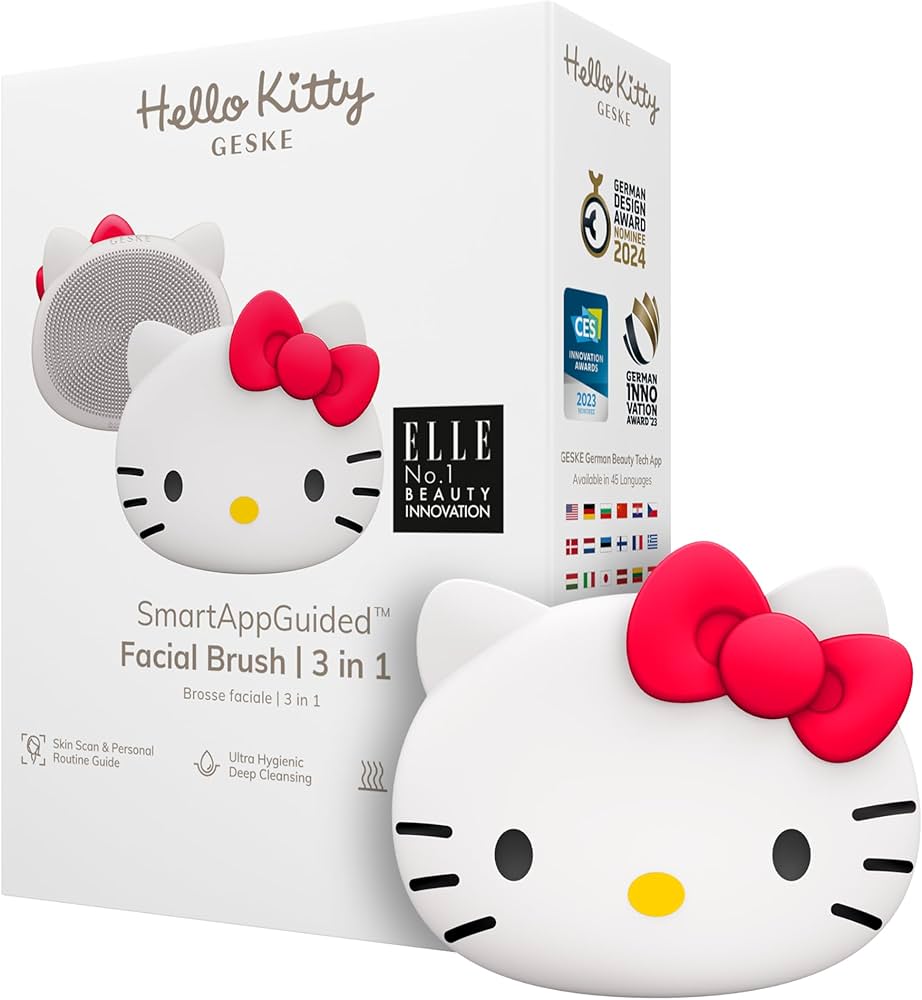 Facial Brush 3 em 1 Hello Kitty Geske
