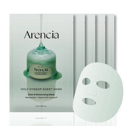 Glow e Moisturizing Mask Arencia 27ml X 5