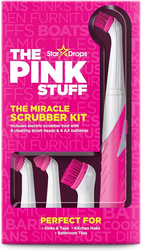 The Miracle Scrubber Kit Pink Stuff