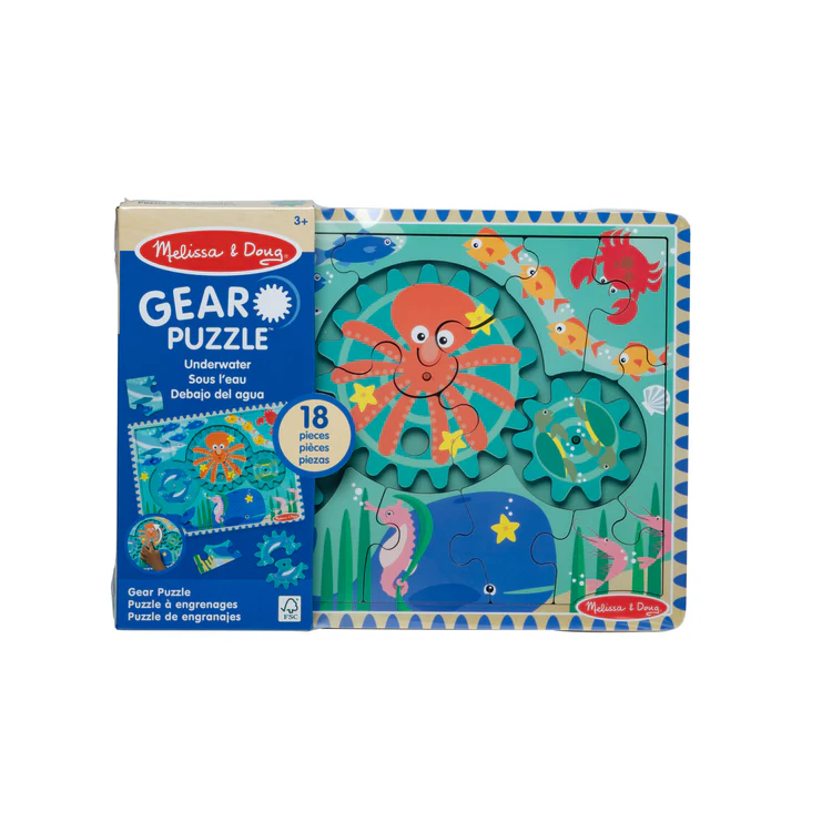Gear Puzzle 18pcs Melissa And Doug