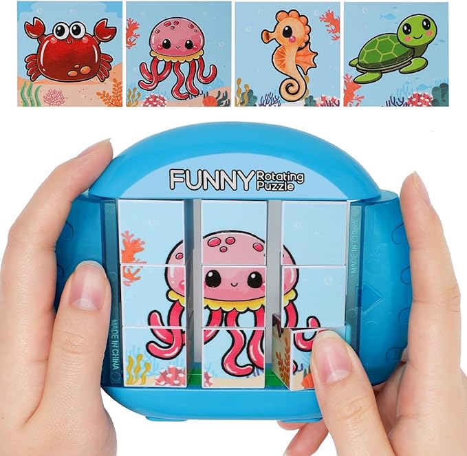 Rotating Puzzle Caranguejo Sides Pattern