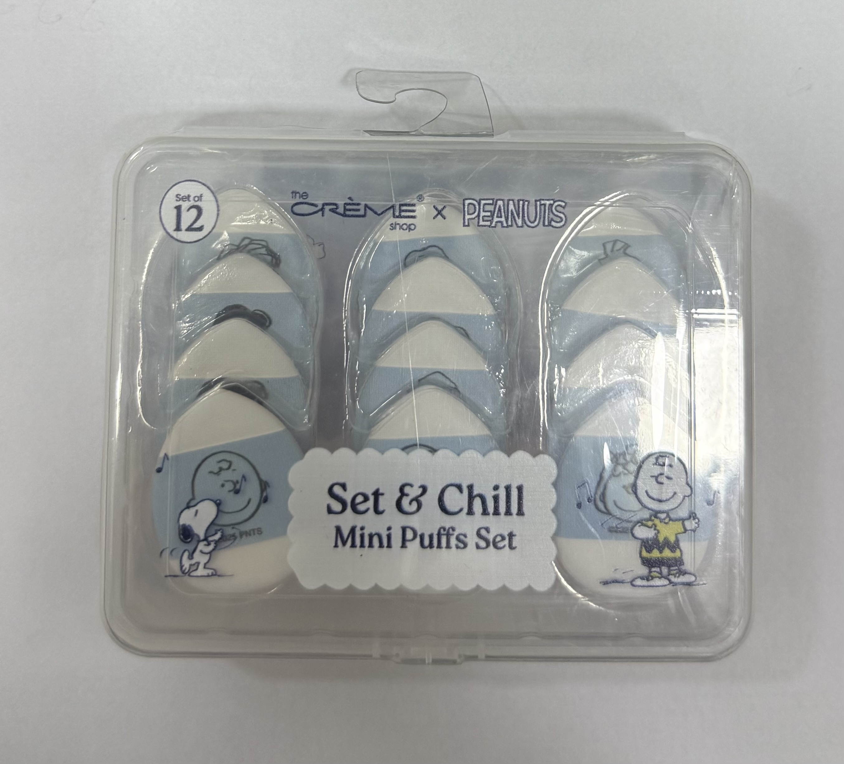 Kit 12 Mini Puffs Peanuts
