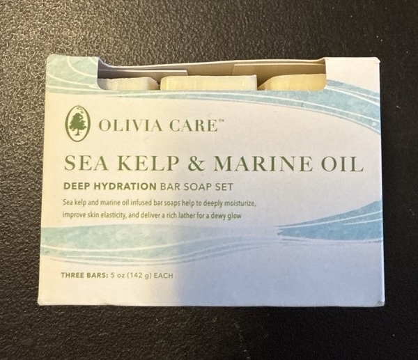 Bar Soap 3x142g Sea Kelp Olívia Care