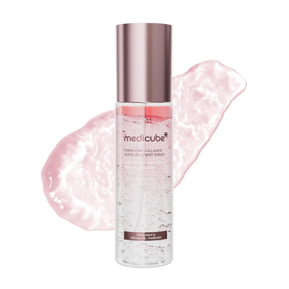 PDRN Pink Collagen Glow Jelly Mist Serum Medicube 100ml