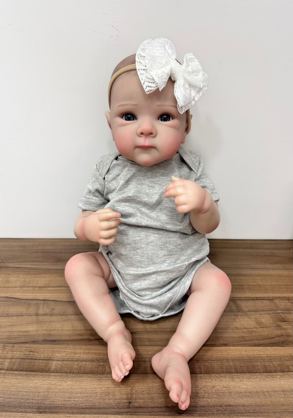 Bebe Reborn 50cm Corpo Silicone