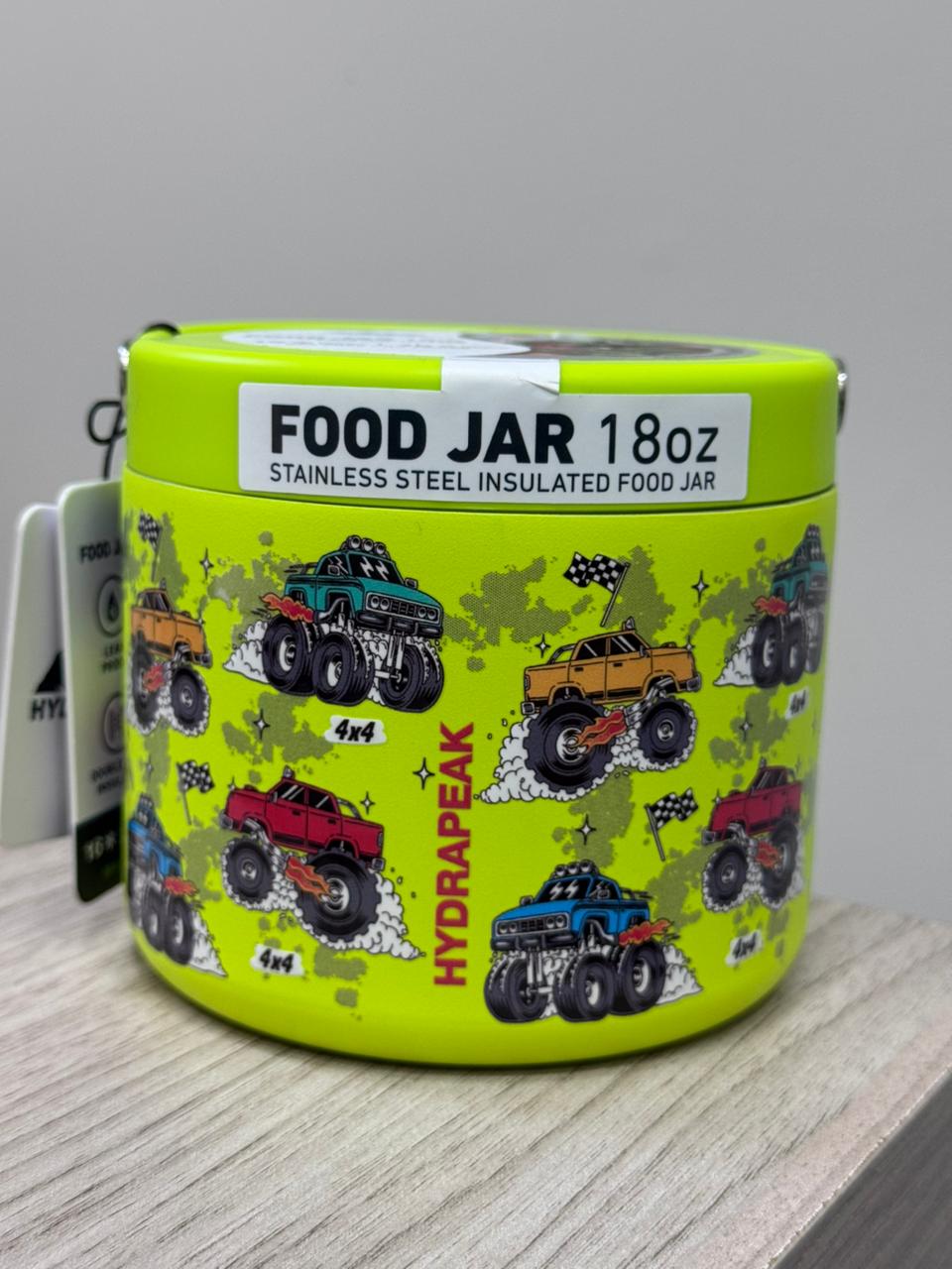 Food Jar 18oz Hydrapeak Verde Jipe
