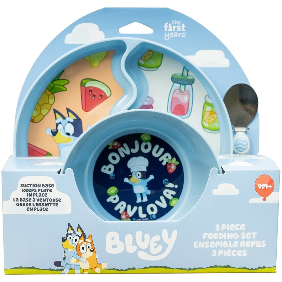 3 Pieces Feeding Set Bluey