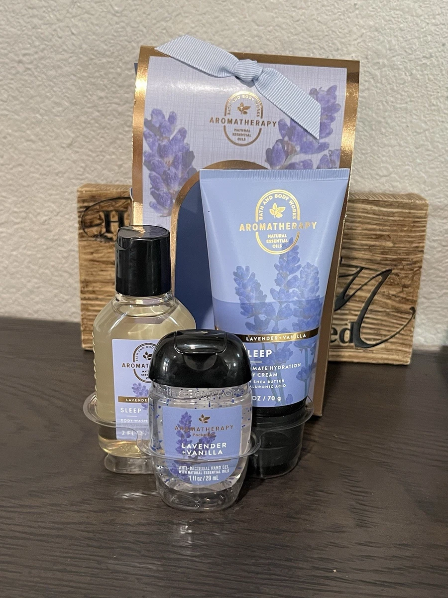Kit 3 Minis Bbw Lavender + Vanilla