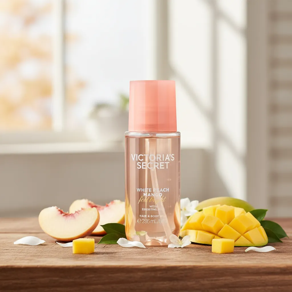 Hair e Body Mist Vs White Peach Mango 236ml