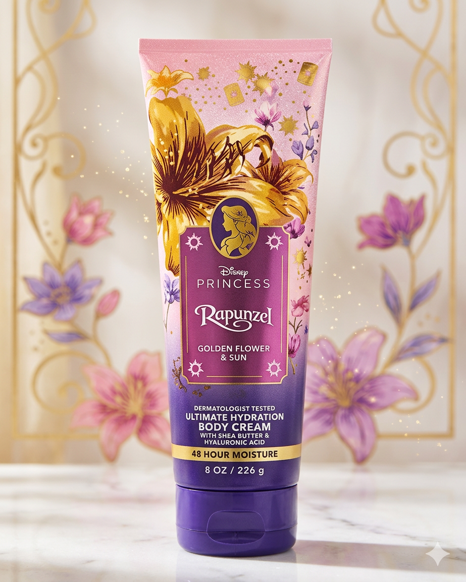 Body Cream Disney Rapunzel 226g