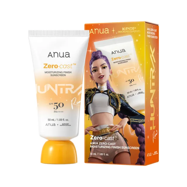 Anua K-pop Zero Cast Finish Sunscreen 50ml