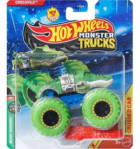 Hotwheels Monster Trucks New 26 Crocovile