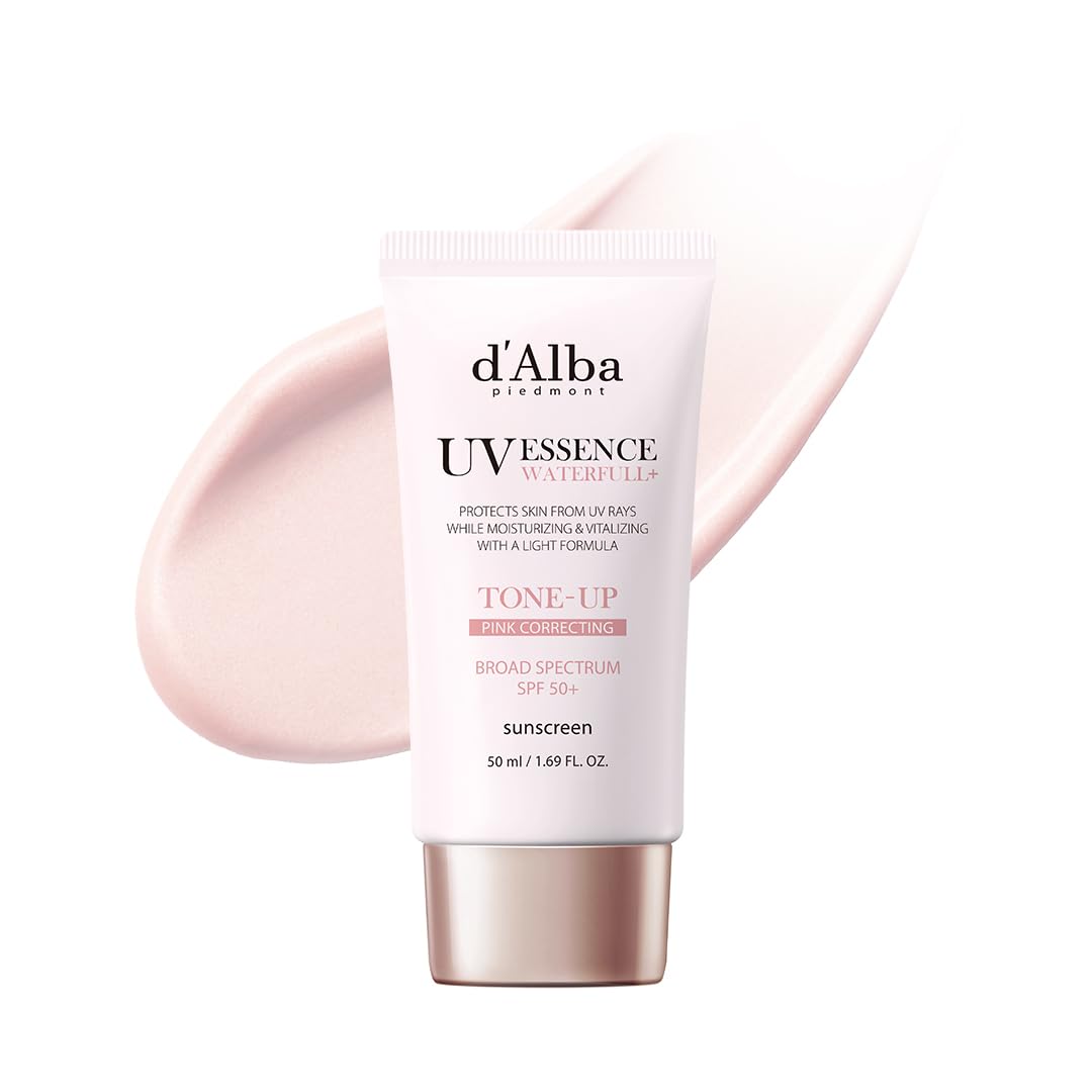 UV Essence Waterfull+tone Up Pink Correct Sunscr D’alba 50ml