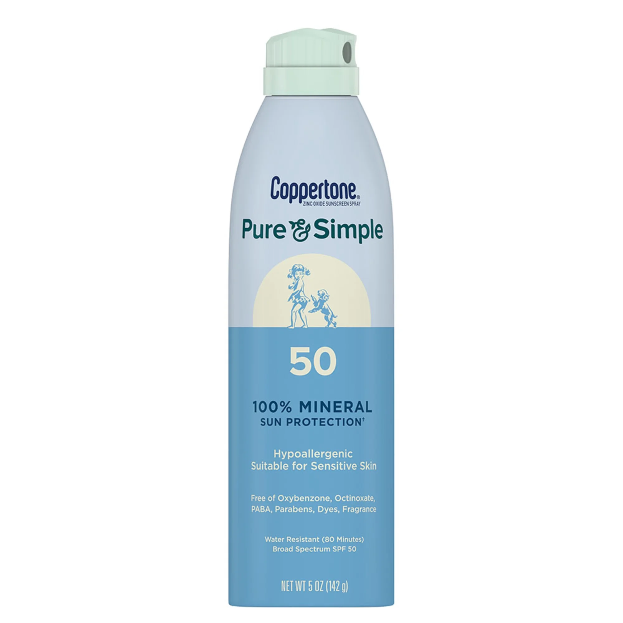 Sun Protection 100% Mineral SPF50 Coppertone 142g