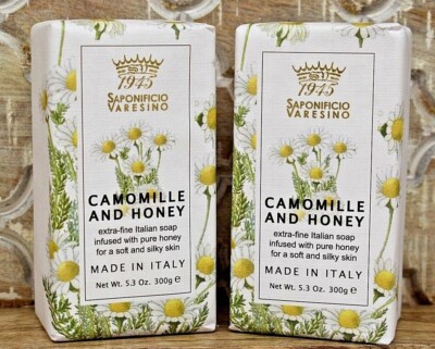 Bar Soap 300g Chamomile And Honey Saponificio Varesino