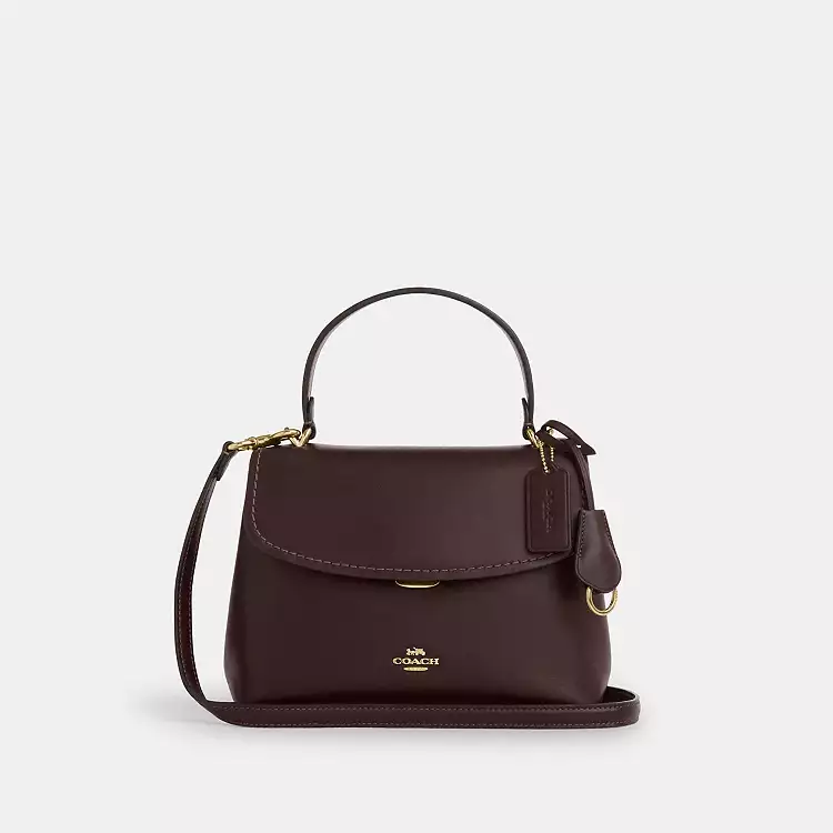Bolsa Pequena Emory Coach Marrom
