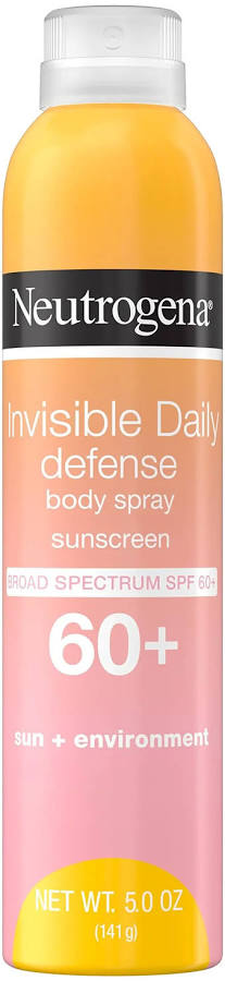 Invisible Daily Defense Body Spray 60+ Neutrogena 141g