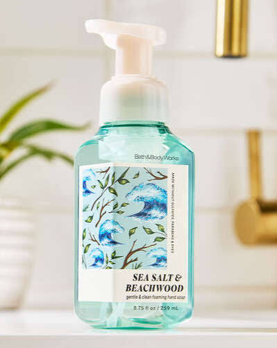 Foaming Hand Soap Bbw Sea Salt e Beachwood 259ml