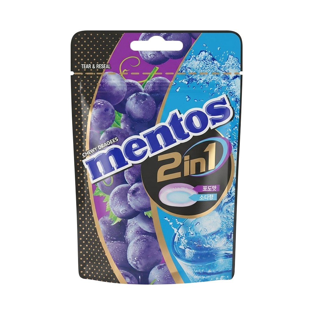 Mentos 2 em 1 50g