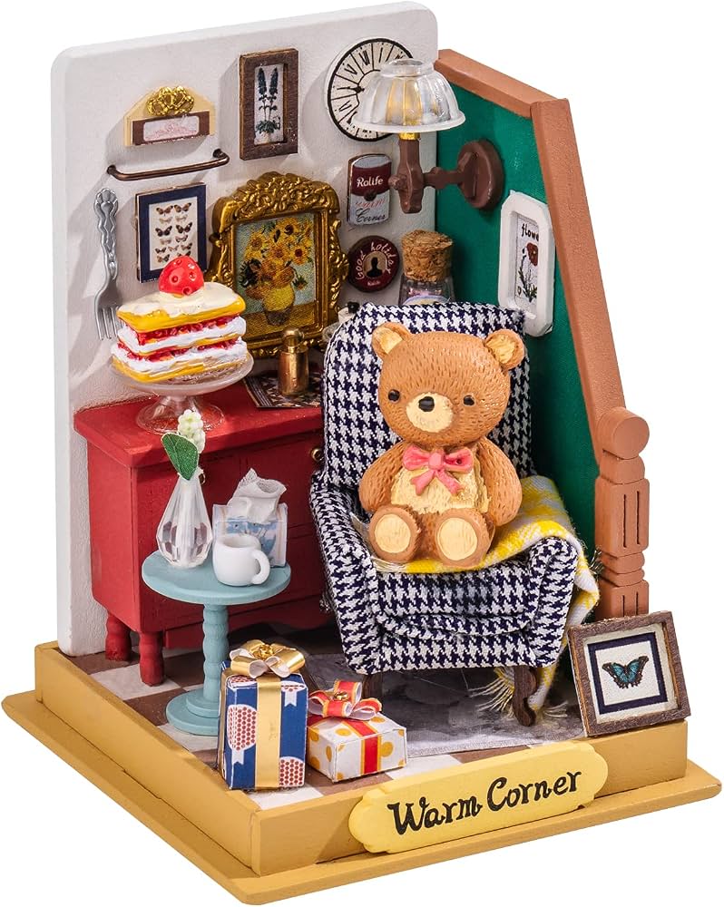 Diy Miniature Living Room 96pcs