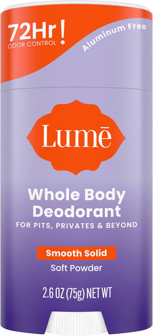 Desodorante Sem Alum Solido Lume Soft Powder 75g