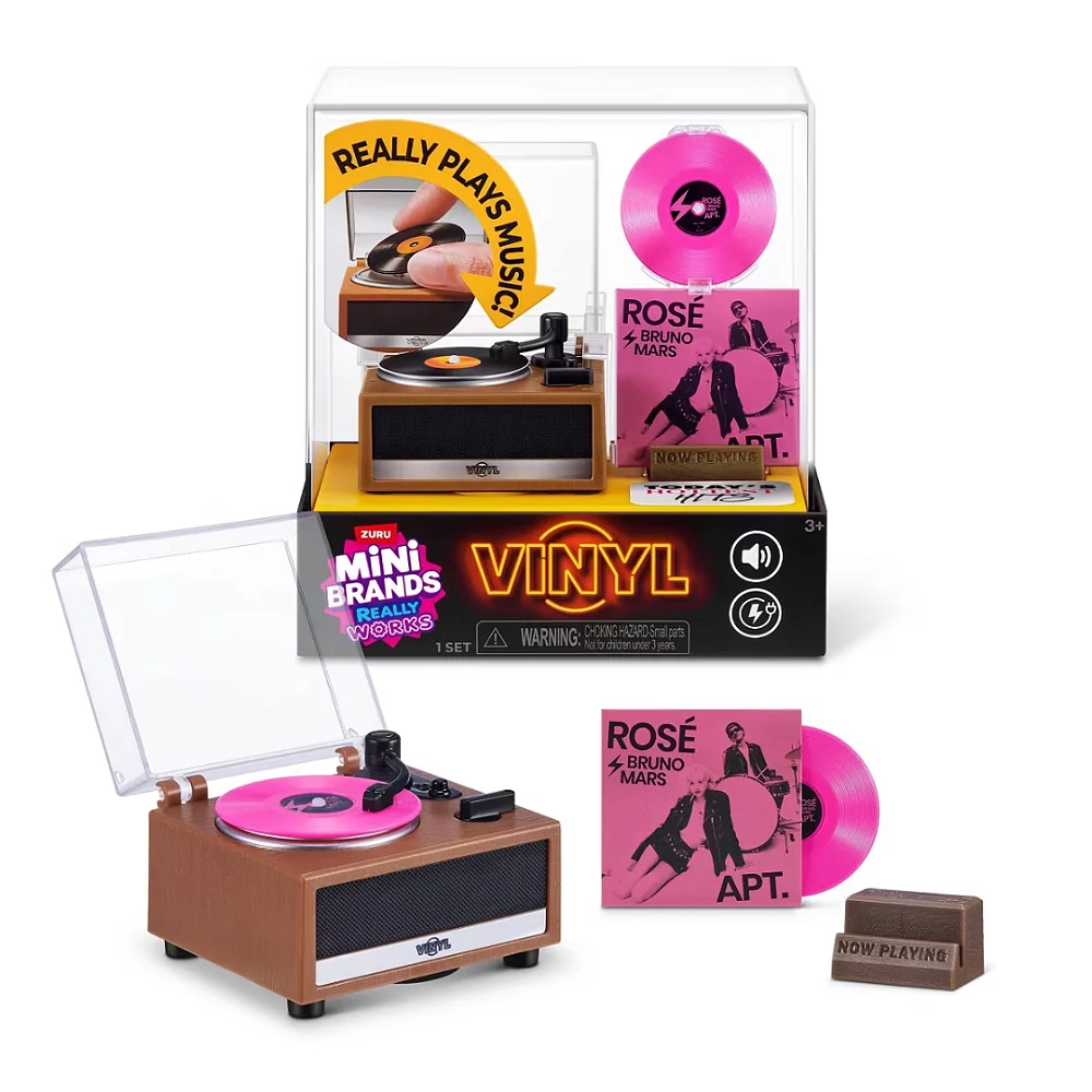 Mini Brands Vynil Vitrola