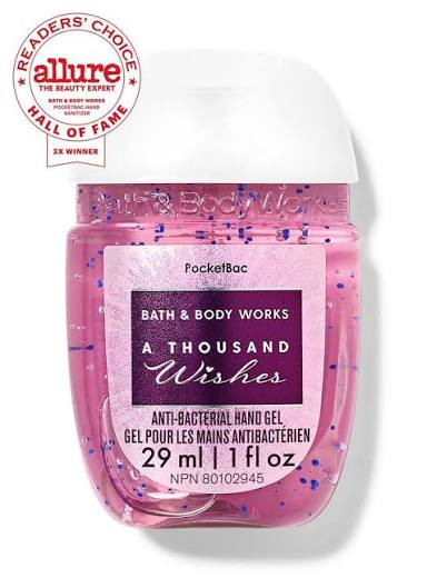 Hand Gel Anti Bacterial Bbw a Thousand Wishes 29ml