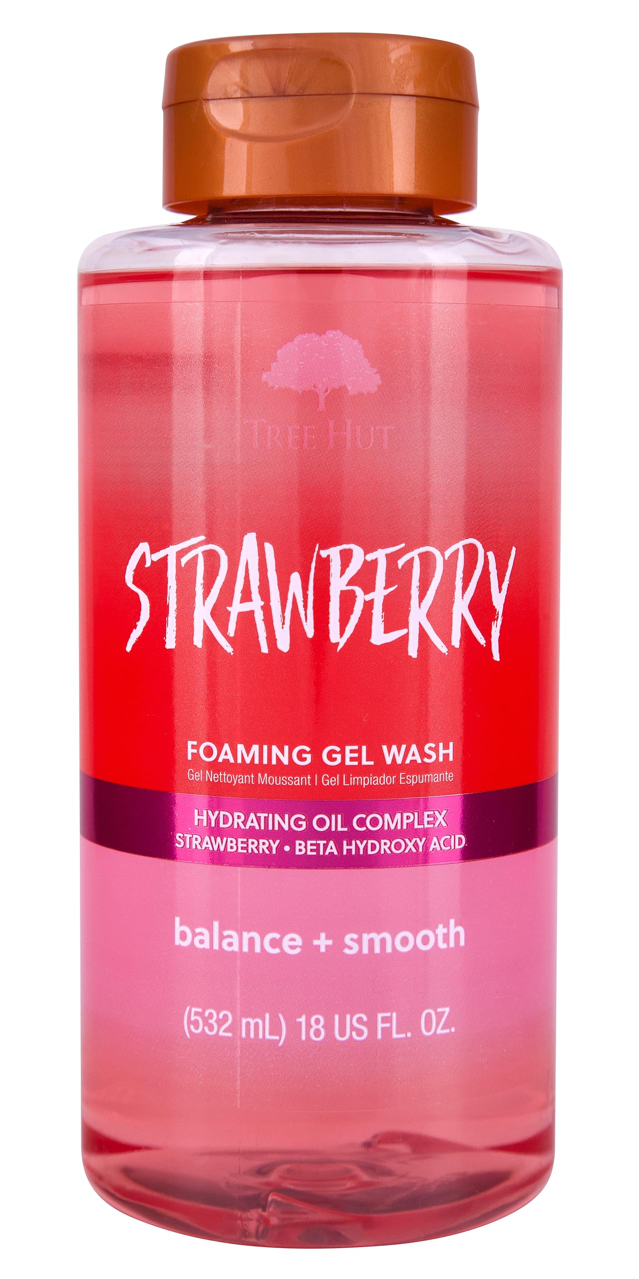 Gel Wash Tree Hut Strawberry 532ml