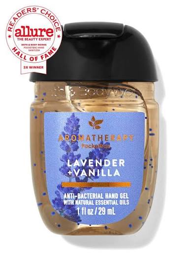 Hand Gel Anti Bacterial Bbw Lavender Vanilla 29ml