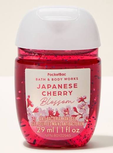 Hand Gel Anti Bacterial Bbw Japanese Cherry 29ml