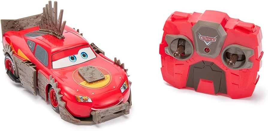 Remote Control Lightning Mcqueen Crash Disney