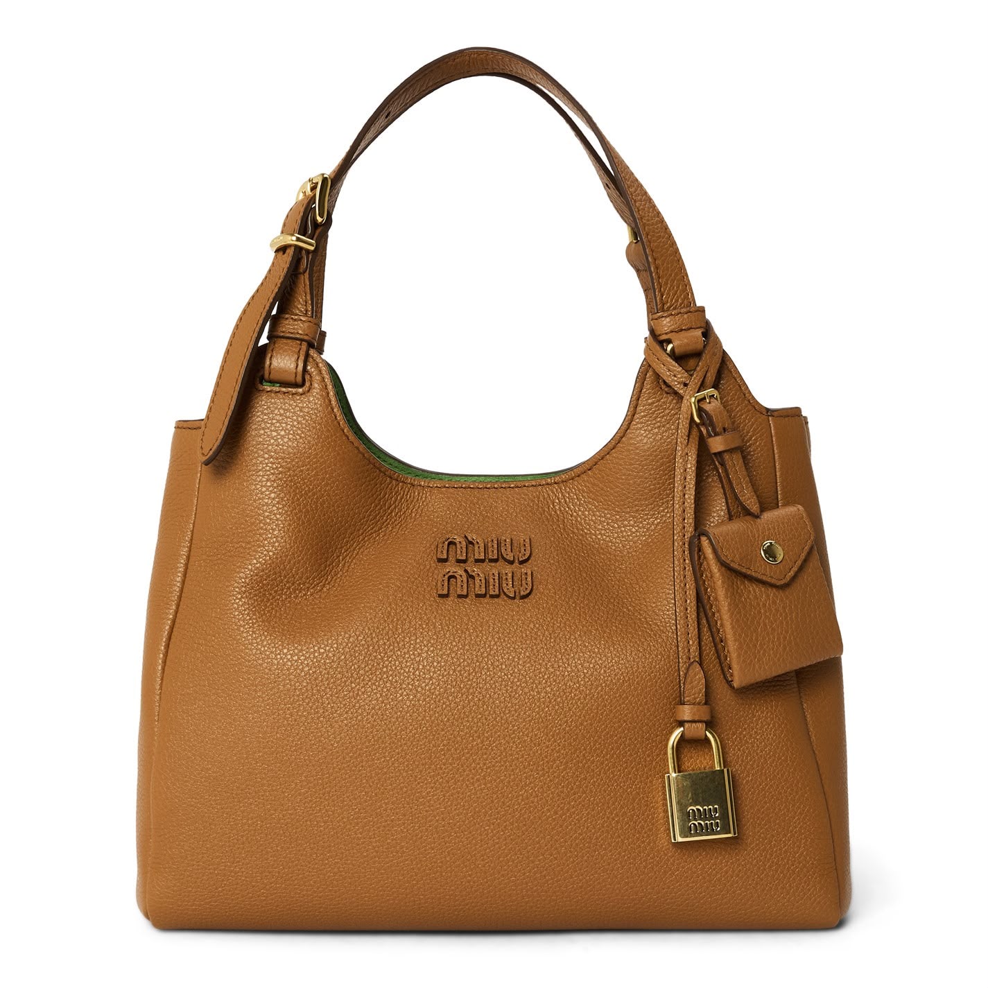 Bolsa Ombro Miumiu Marrom