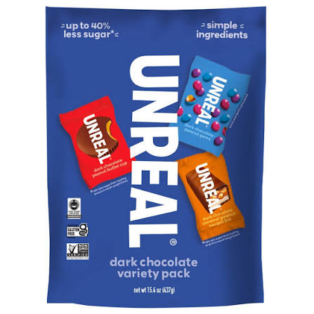 Dark Chocolate Variety Pack Unreal 437g