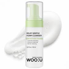 Milky Gentle Foam Cleanser Woo U 150ml