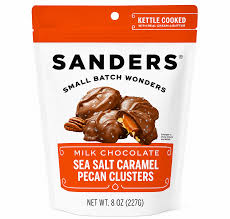 Sanders Milk Chocolate Sea Salt Pecan 227g