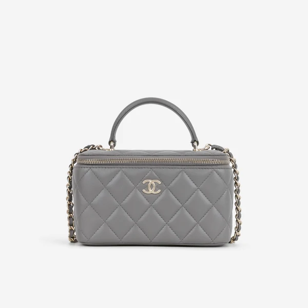 Bolsa Mini Vanity Cinza Chanel
