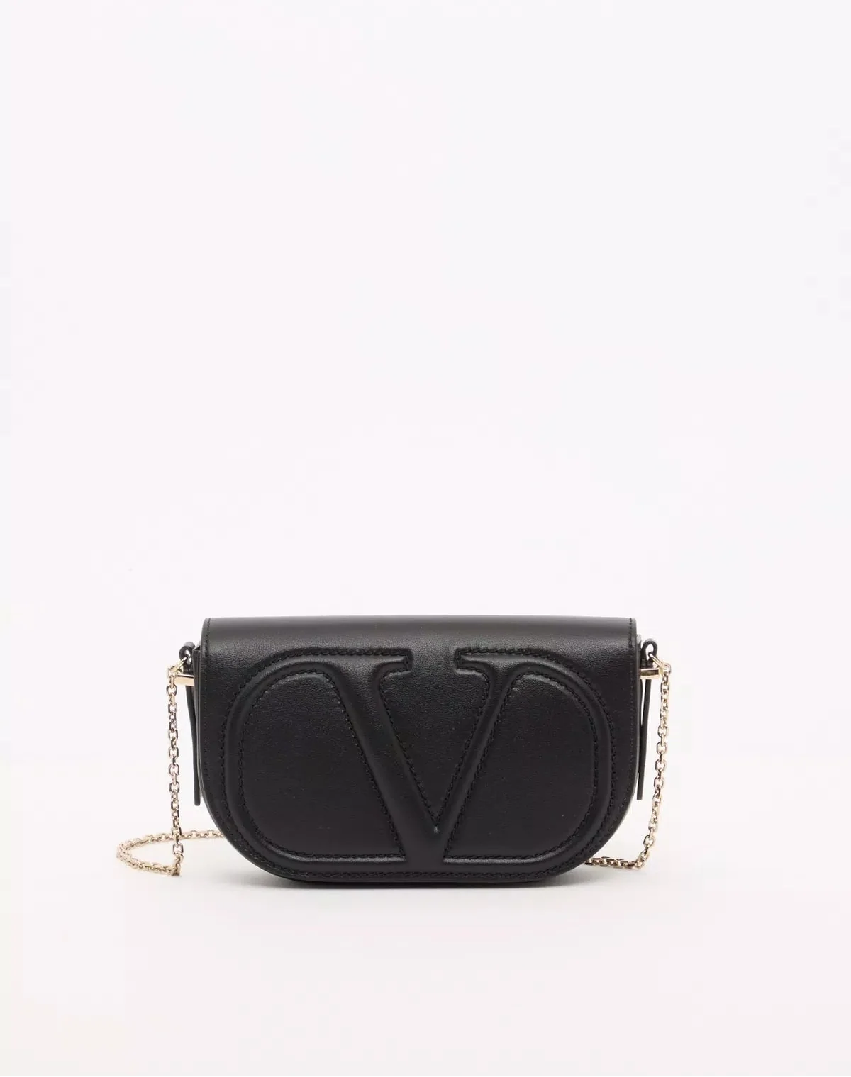 Bolsa Pequena Crossbody Preta Valentino